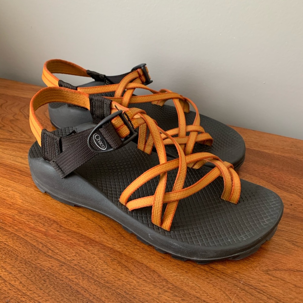 Women’s Orange Chaco’s- size 8